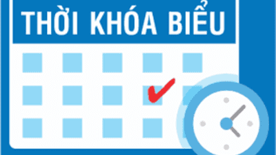 THỜI KHÓA BIỂU SỐ 09-HKI ĐƯỢC THỰC HIỆN TỪ NGÀY 04/11/2019