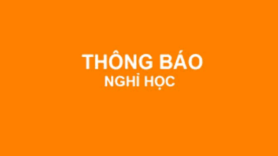 Thông báo về việc nghỉ học phòng chống dịch Covid-19