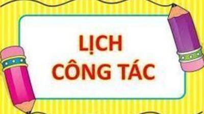 Lịch công tác tuần năm học 2019-2020 (Thực hiện từ 20/04/2020-26/4/2020)