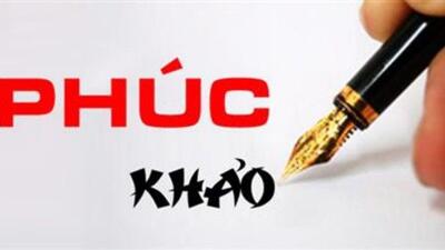 Hướng dẫn học sinh phúc khảo bài thi Kỳ thi tốt nghiệp THPT năm 2020