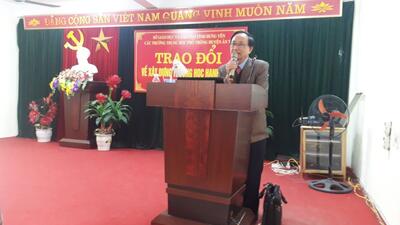 Tọa đàm về "Xây dựng trường học hạnh phúc"