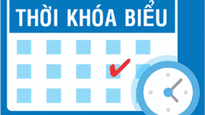 Thời khóa biểu số 05- HKII - Năm học 2020-2021