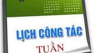 Lịch công tác tuần 28 năm học 2020 - 2021