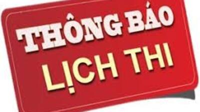 Lịch thi thử tốt nghiệp năm 2021