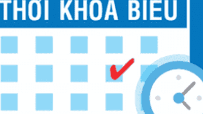 Thời khóa biểu số 09 - Học kì 2 - Năm học 2020-2021