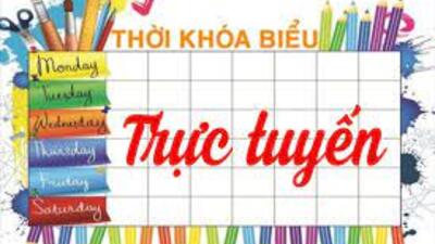 Thời khóa biểu số 01- học kì 1 năm học 2021 - 2022