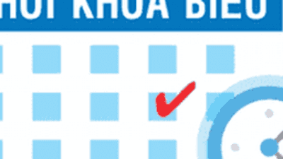 Thời khóa biểu số 02 - học kì 1 năm học 2021 - 2022
