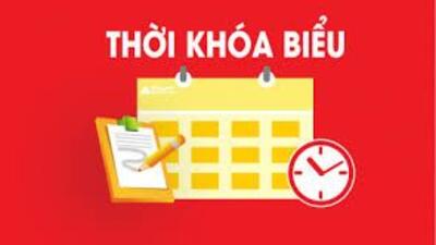 Thời khóa biểu số 03- HKI - Năm học 2021-2022