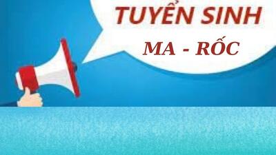 Tuyển sinh đi học tại Ma - Rốc