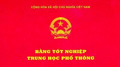 Lịch nhận bằng tốt nghiệp THPT năm 2022