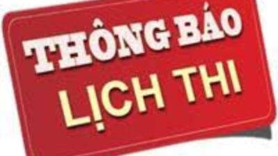 Lịch thi thử tốt nghiệp đợt 1 khối 12 năm 2022