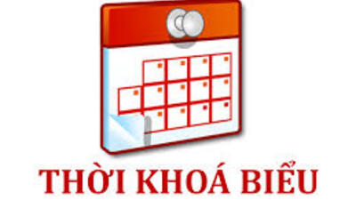 Thời khóa biểu số 06 thực hiện từ 05/12/2022