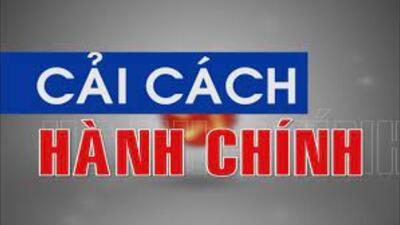 Công khai cải cách hành chính và chuyển đổi số
