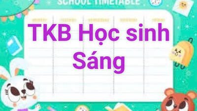TBK SỐ K11,12 SÁNG - MỚI