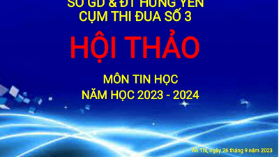 Hội thảo chuyên môn cụm thi đua số 03