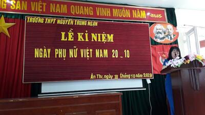 Lễ kỉ niệm 89 năm ngày phụ nữ Việt Nam ( 20/10/1930 - 20/10/2019)
