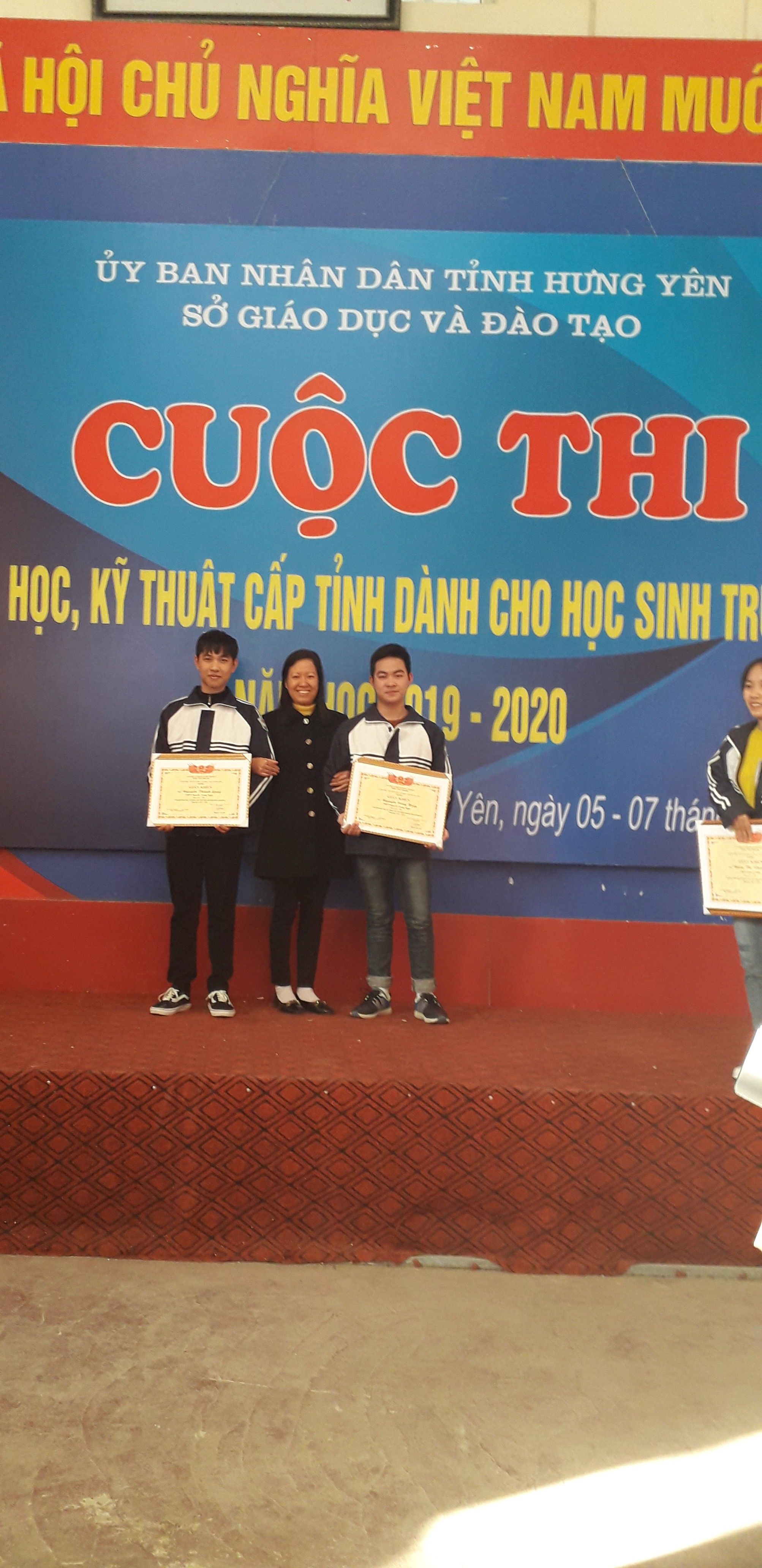 Cuộc thi KHKT năm 2019